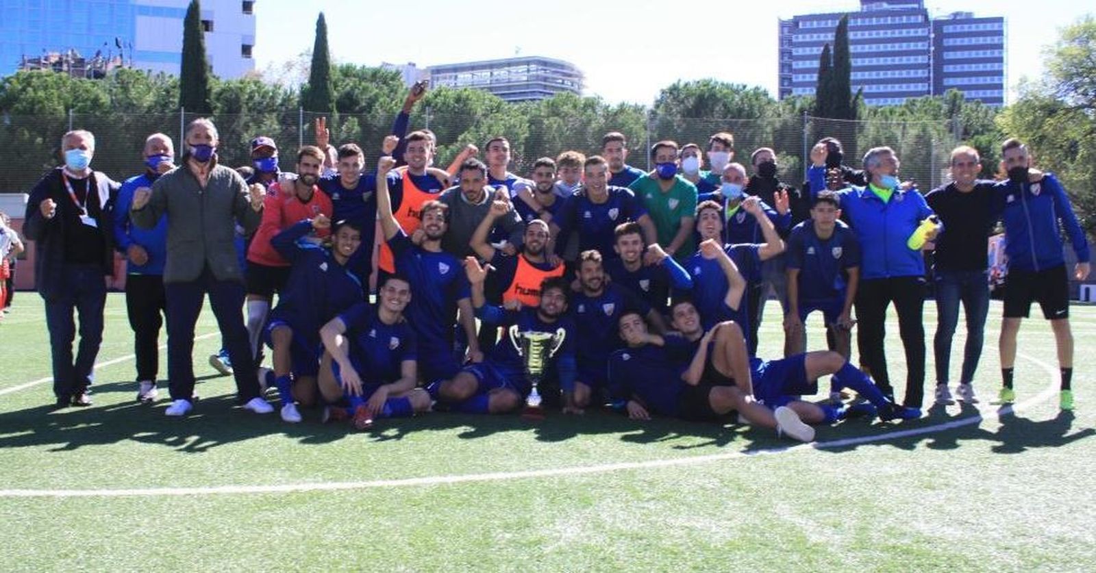 El Móstoles FC, campeón de la Copa de Preferente