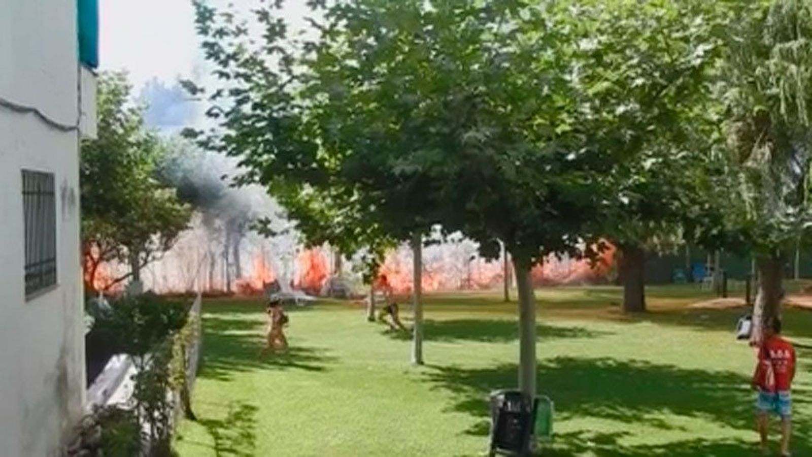 Imputada una limpiadora municipal por prender 10 fuegos en Pelayos de la Presa