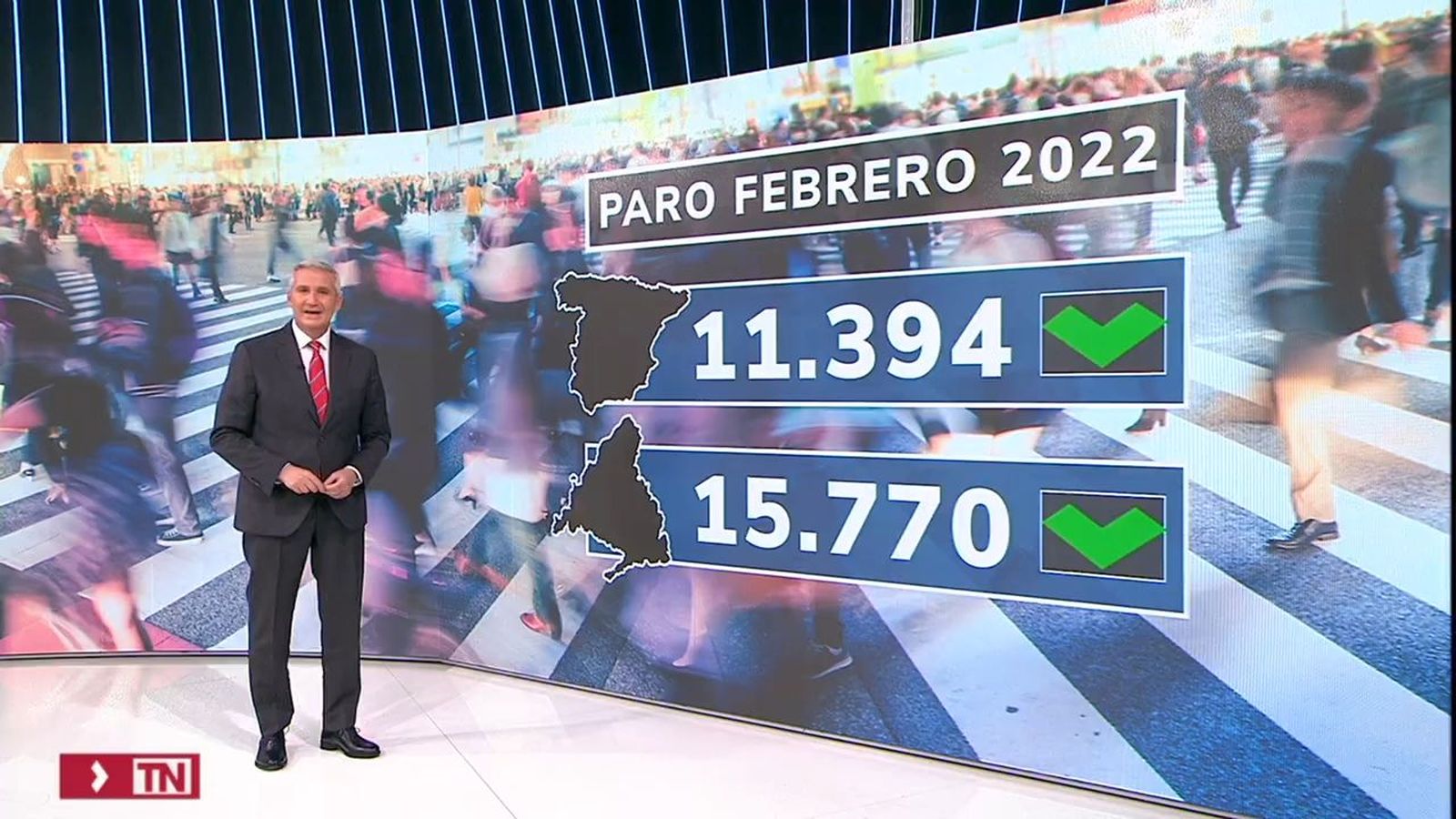Los datos del paro en febrero