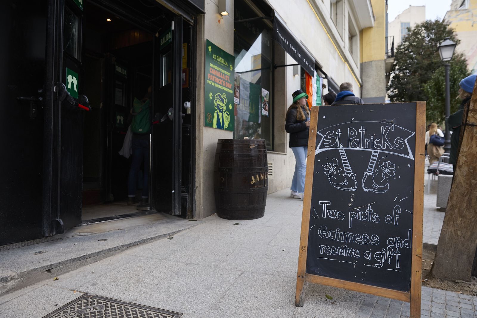 Pub irlandés