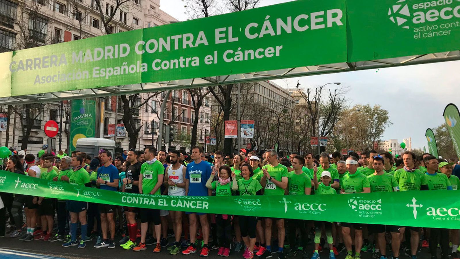 Carrera contra el cáncer