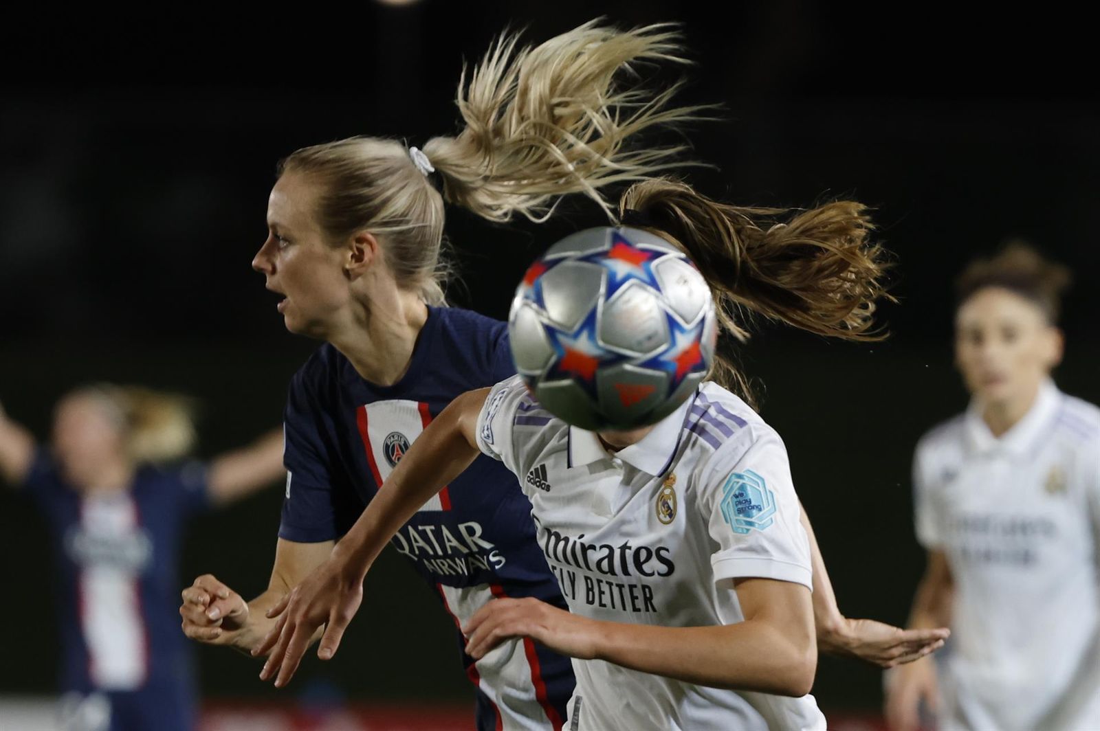 Olga Carmona ante el PSG