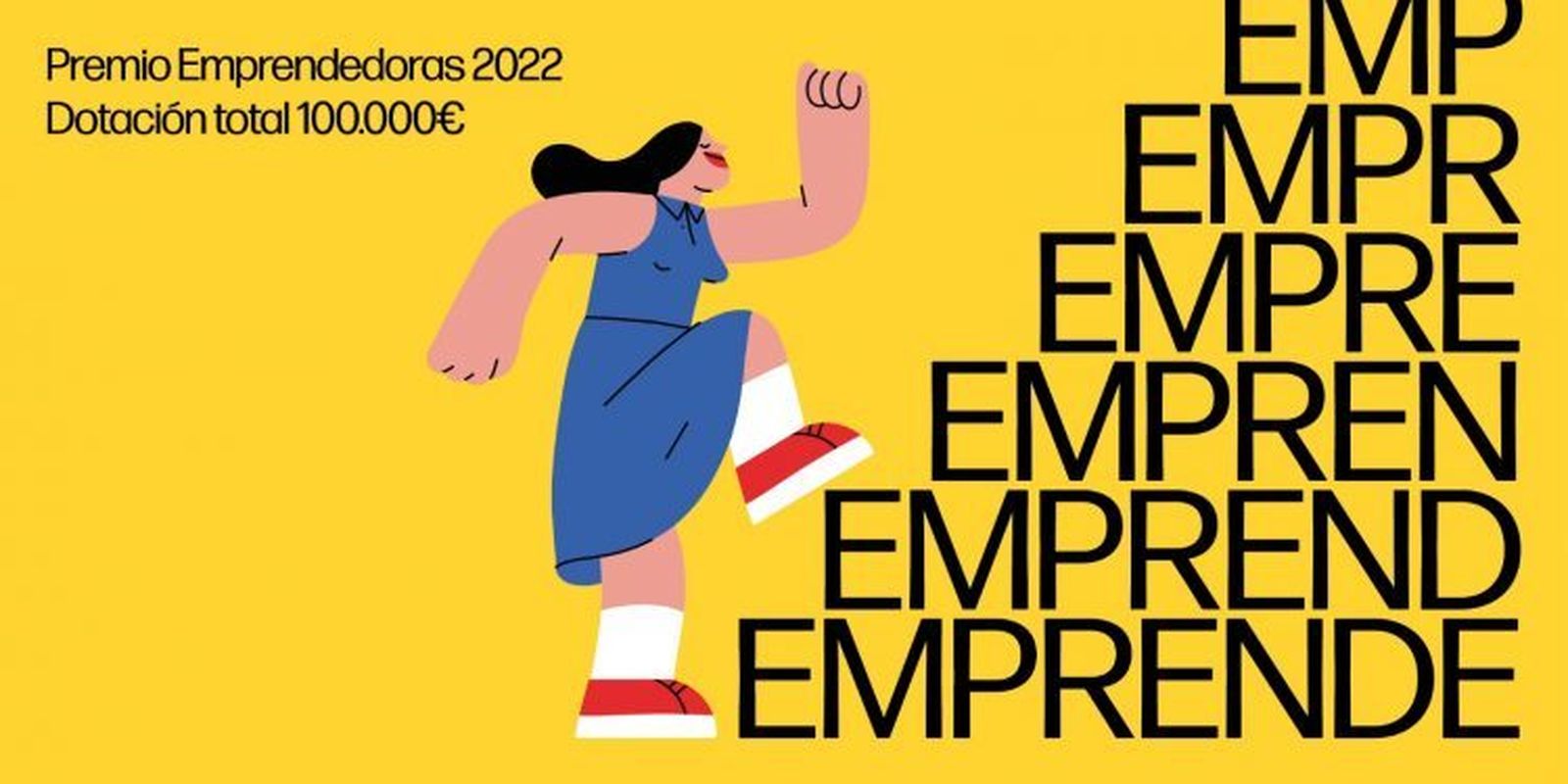Cartel de la XII edición del Premio Emprendedoras