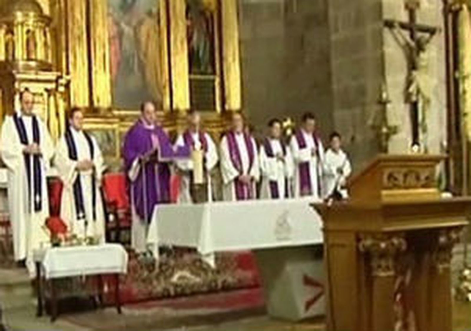 Misa funeral a Suárez en Cebreros