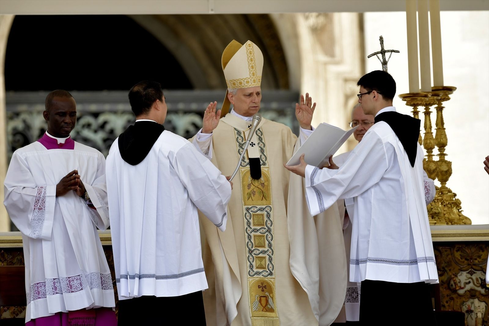 Misa de inicio de pontificado de León XIV.