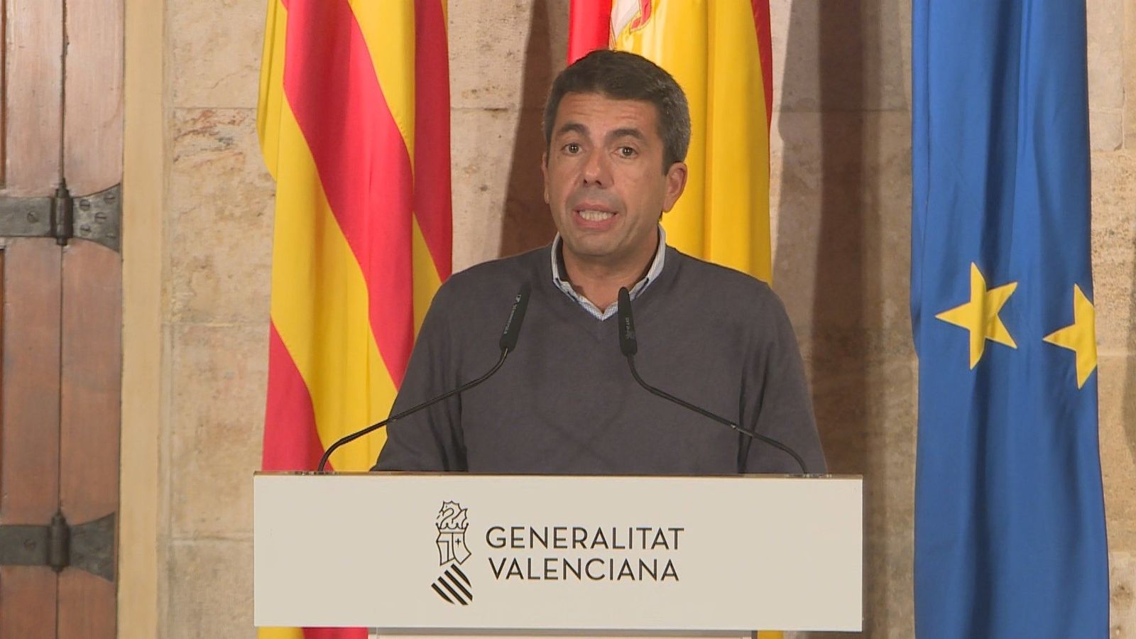 Mazón reclama al Gobierno 31.402 millones para ayudas a los afectados por la DANA