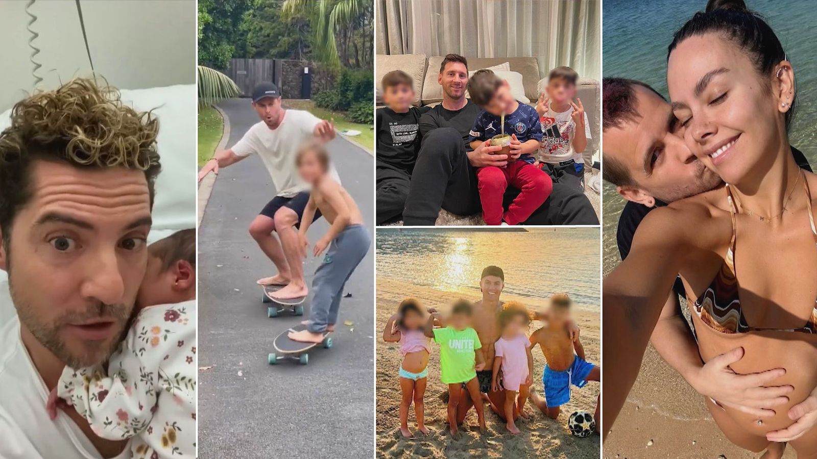 Día del Padre 2023: papás famosos y todoterreno