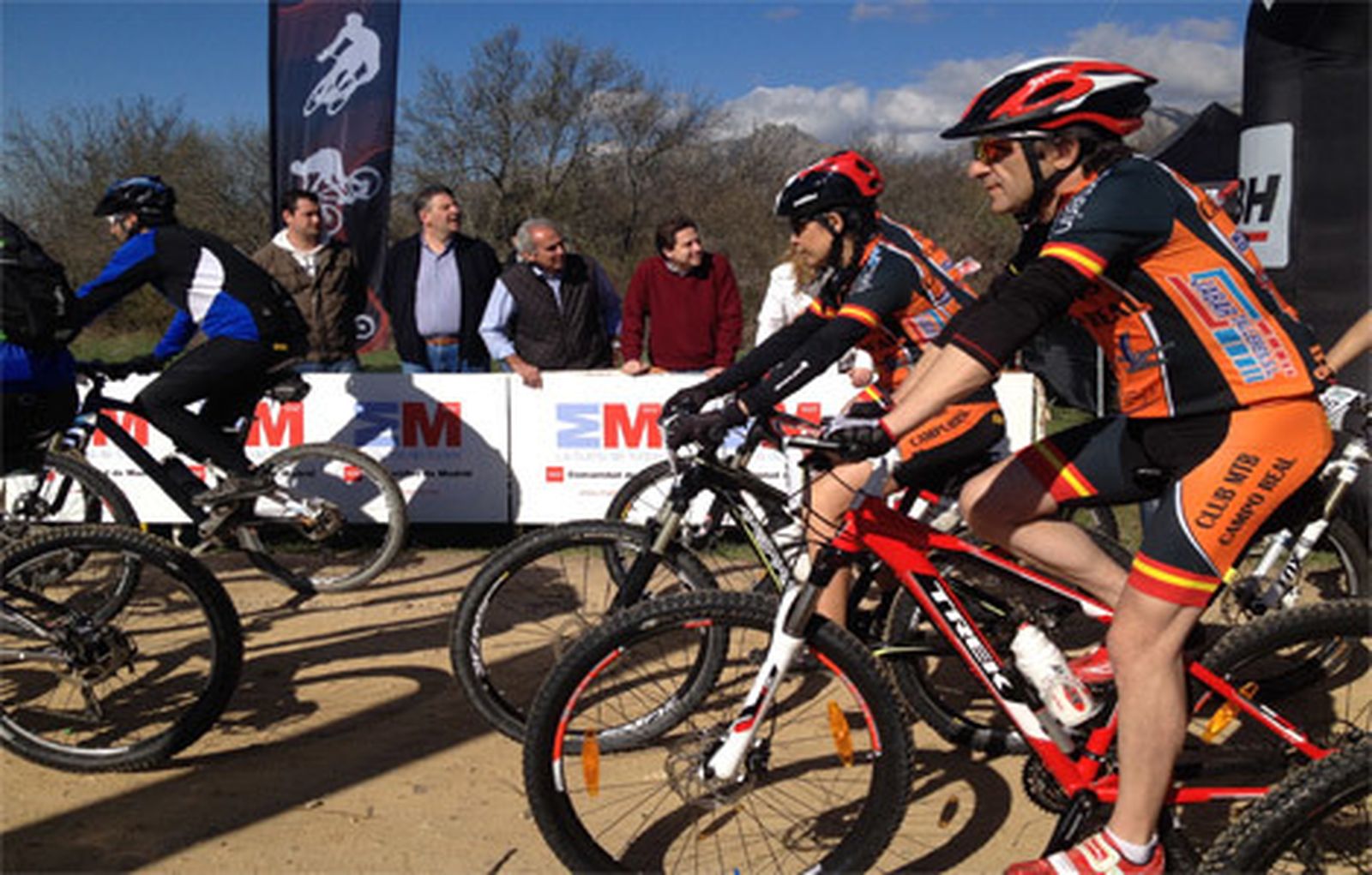 El Parque de Guadarrama acoge  la primera marcha de bicicleta de montaña