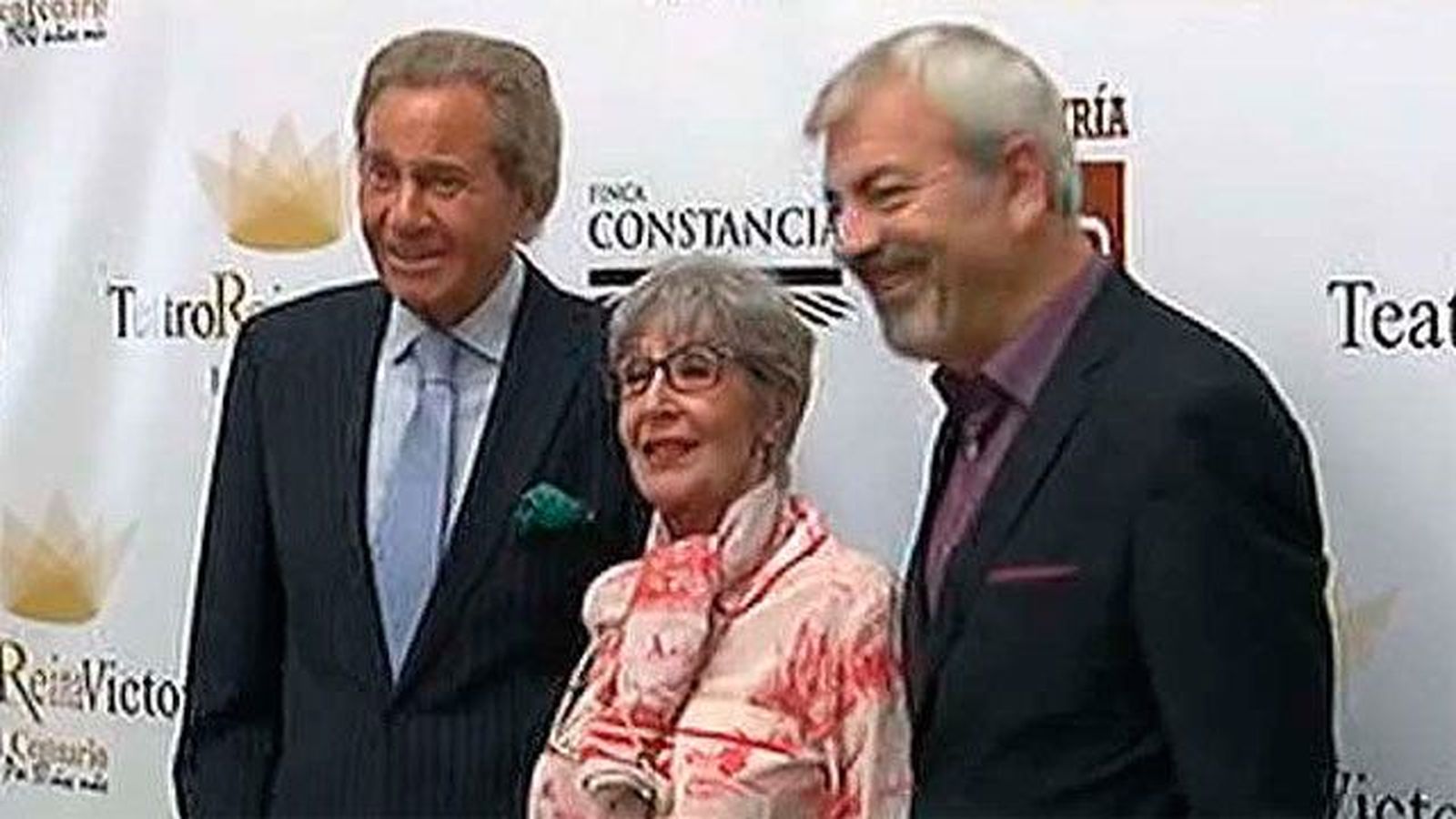 Concha Velasco y Arturo Fernández distinguidos con la butaca de oro del Teatro Reina Victoria