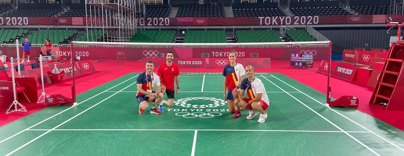 Equipo español de bádminton
