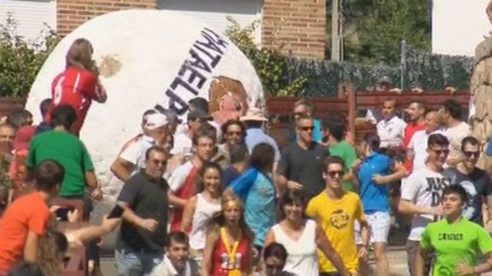 Mataelpino celebra su Boloencierro