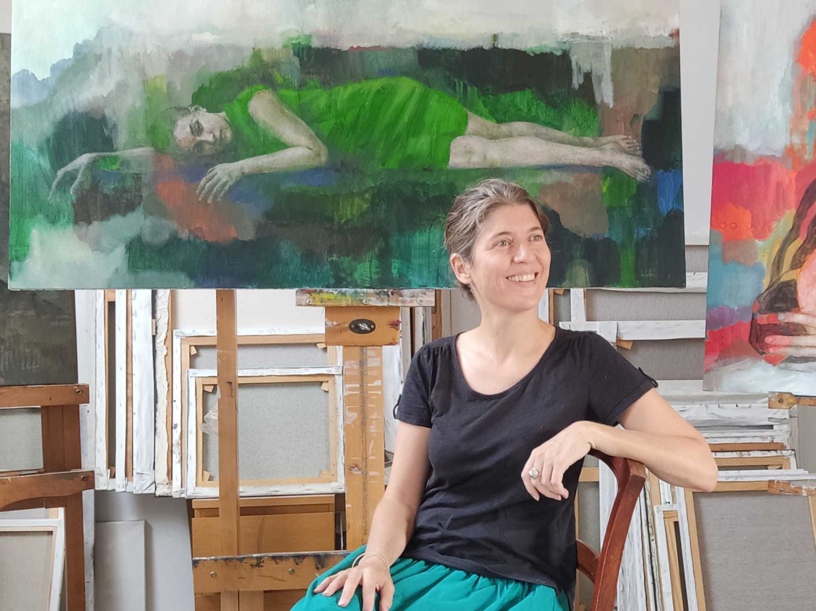 Lucie Geffré, pintora