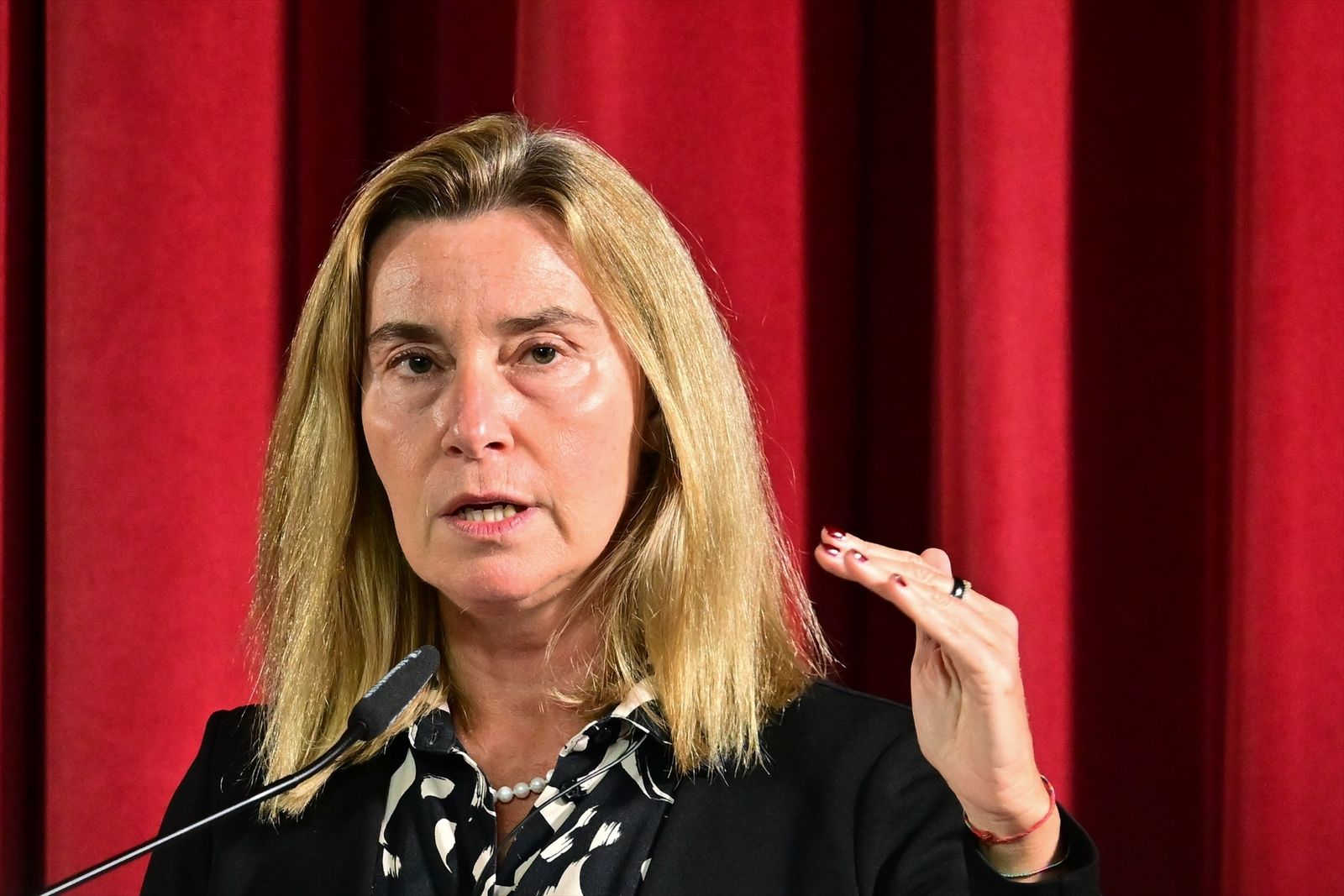 Mogherini, exjefa de la diplomacia de la UE