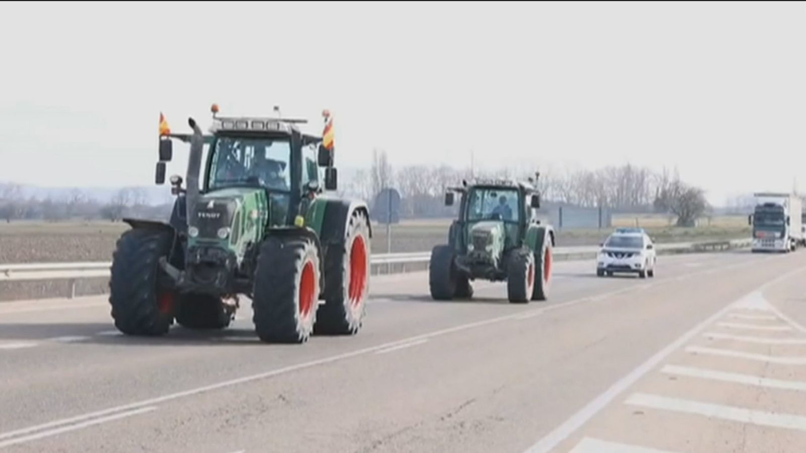 Los agricultores madrileños se unen a las protestas desde este martes