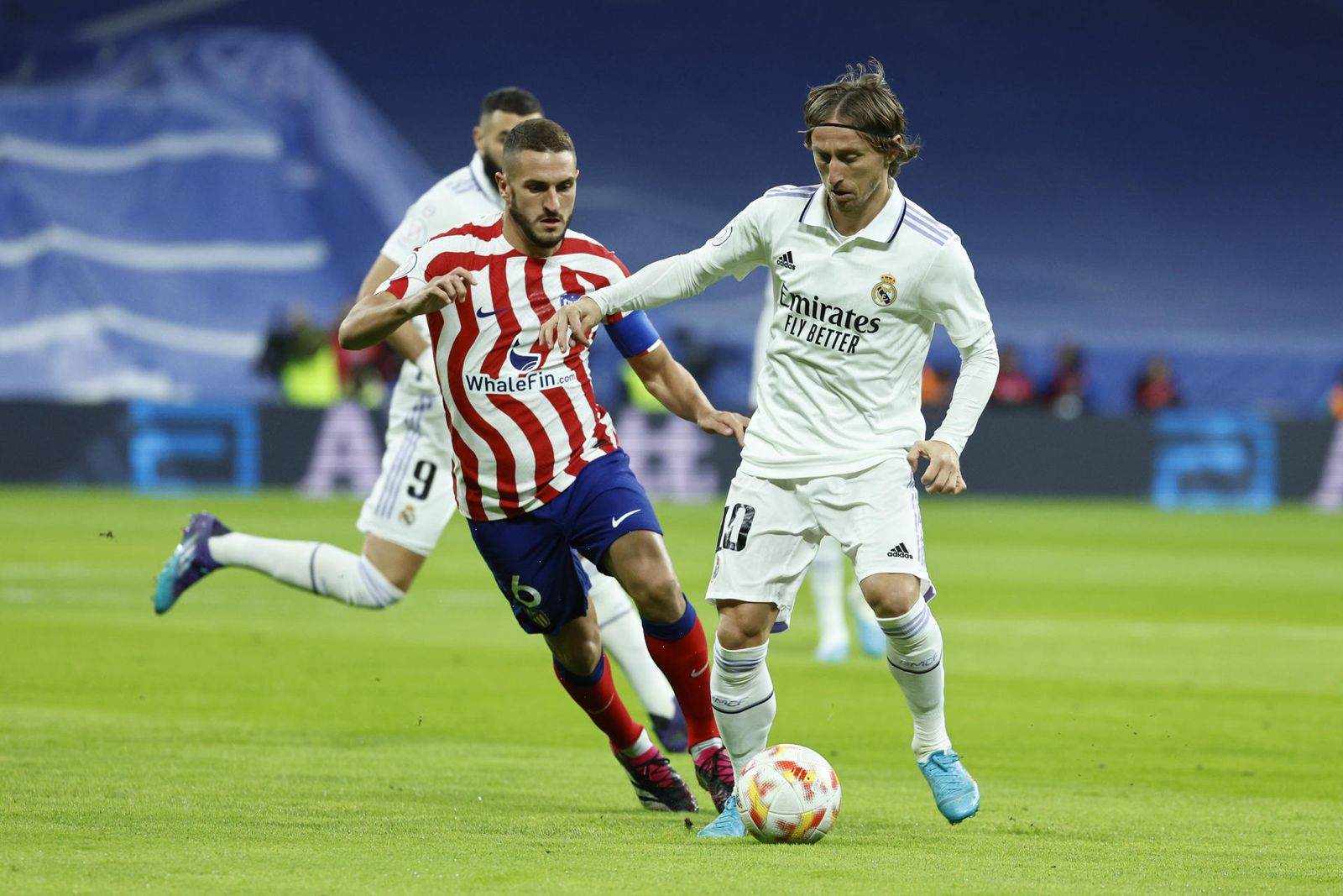Koke y Modric