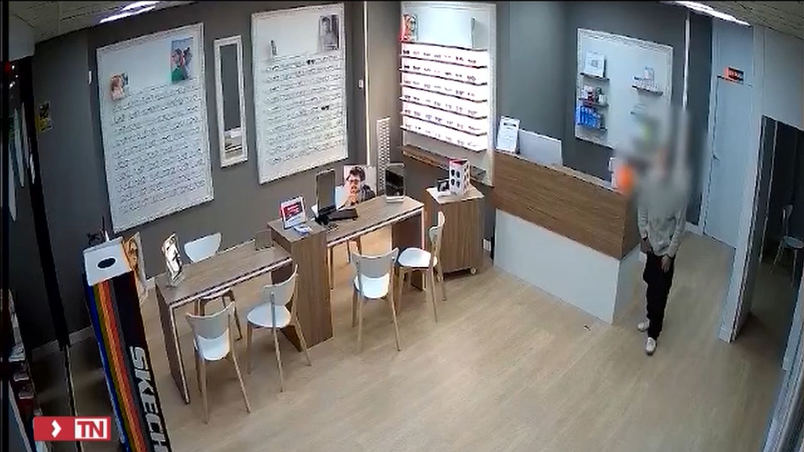 Robo en una farmacia