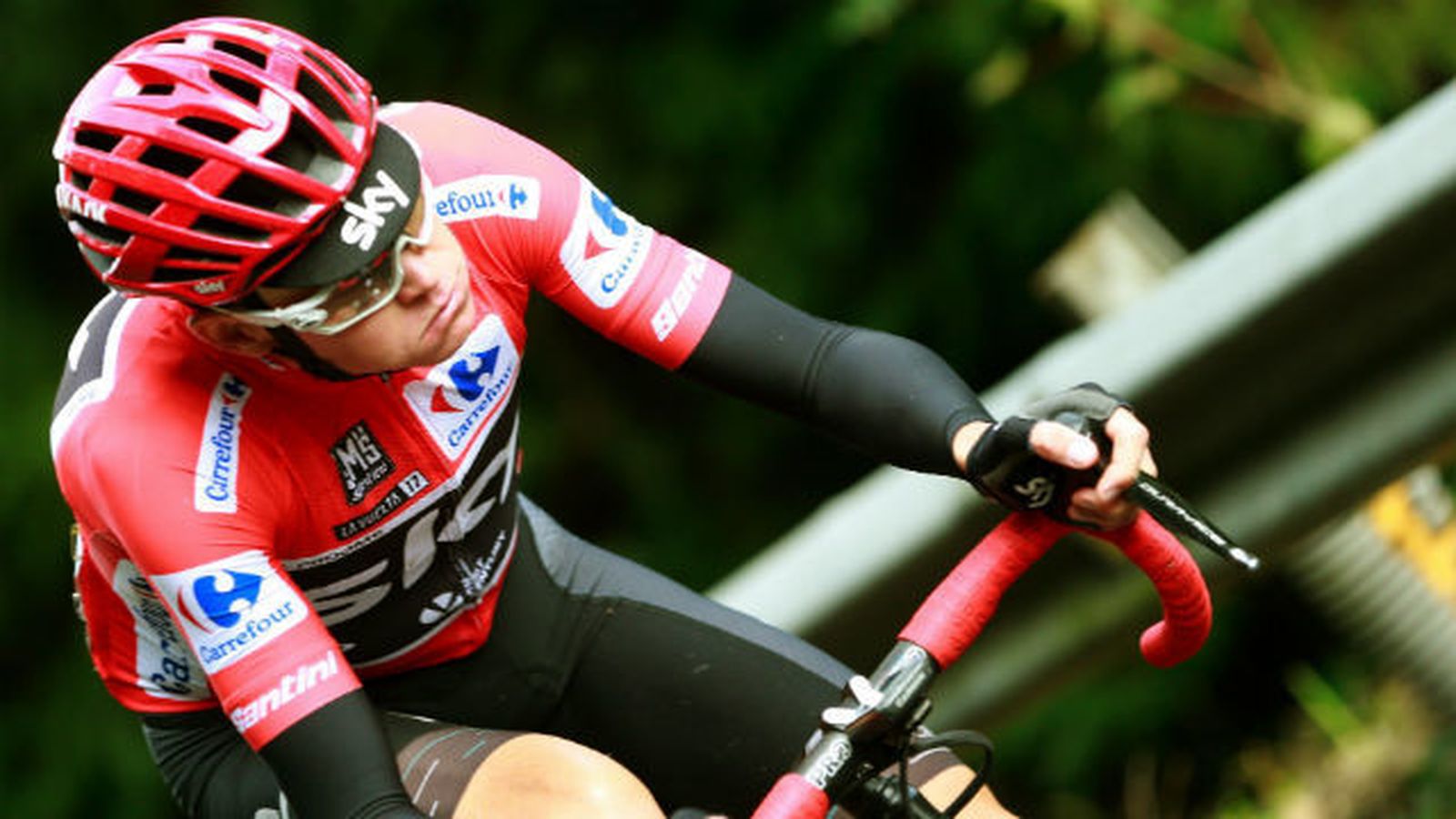El británico del equipo Sky, Chris Froome