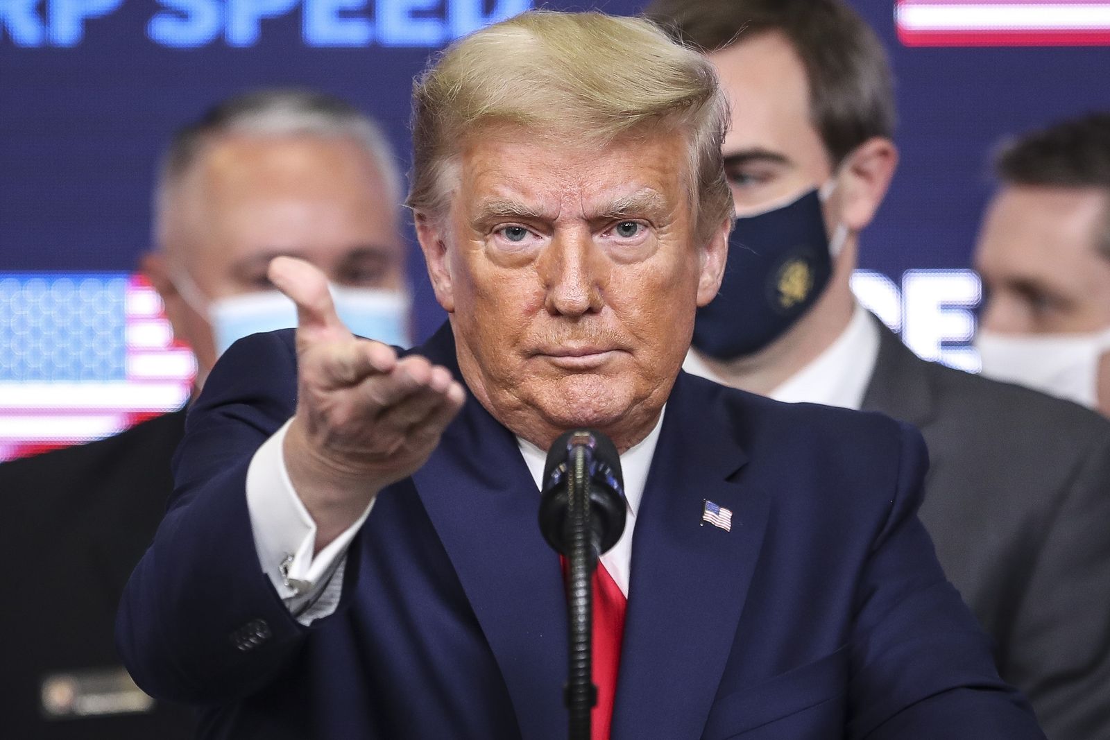 Los rostros de los grandes protagonistas de 2020