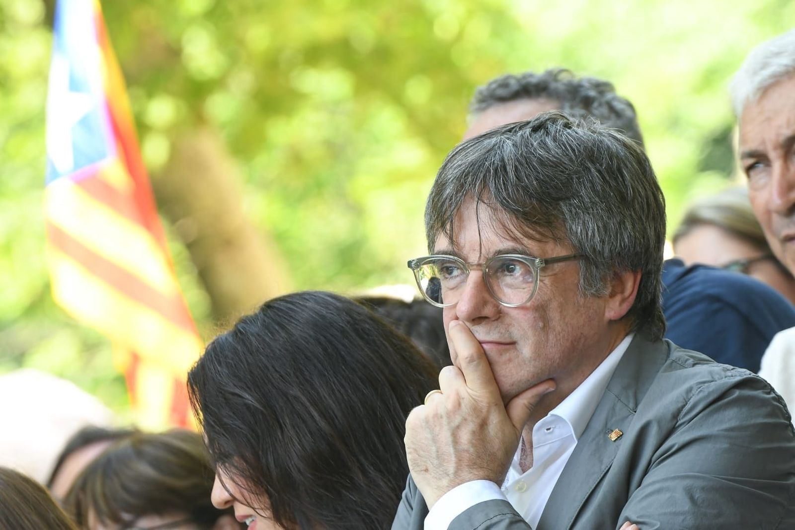 El expresidente de la Generalitat, Carles Puigdemont