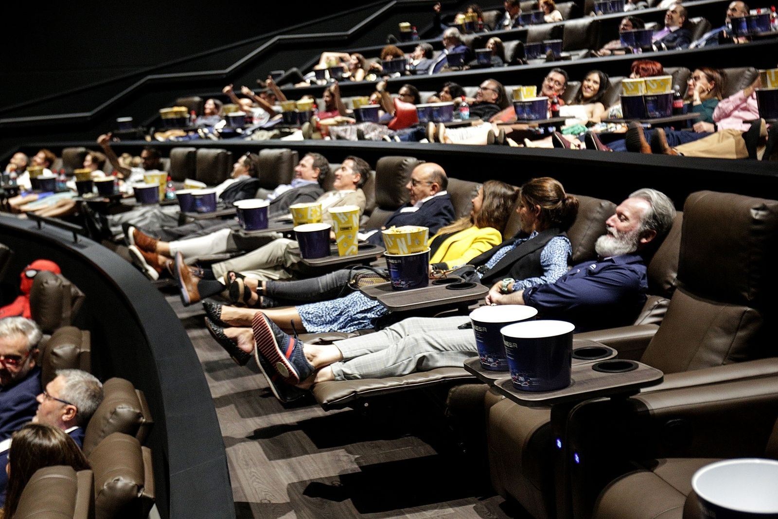 Personas en un cine