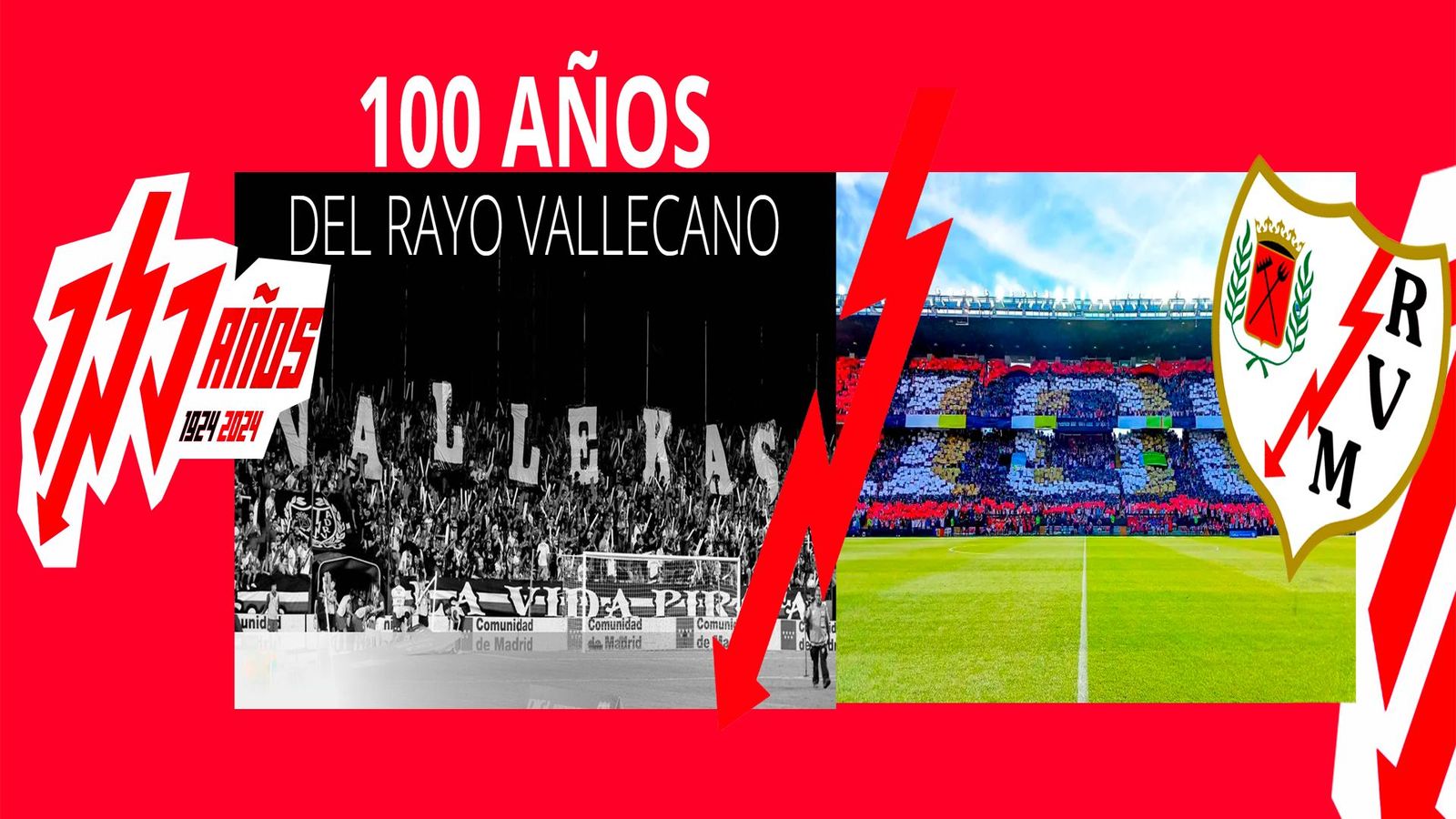 El Rayo Vallecano, 100 años de valentía, coraje y nobleza