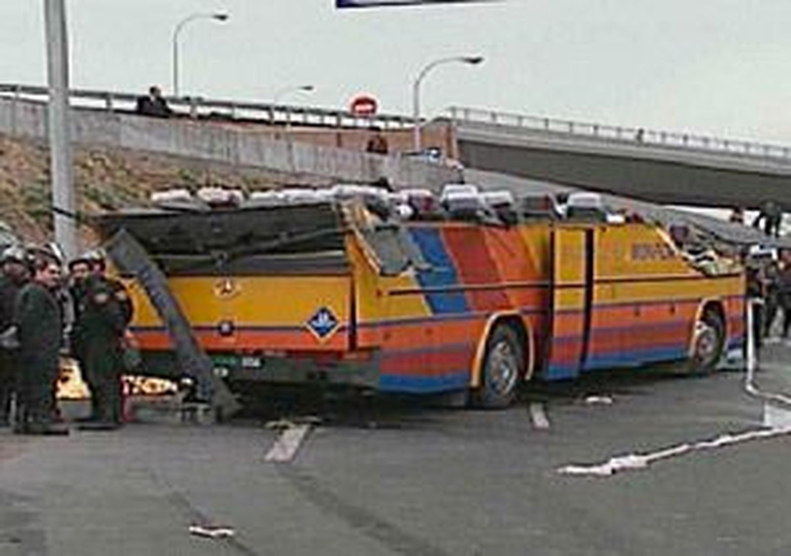 El accidente de autobús de Ávila, el peor de los últimos 5 años