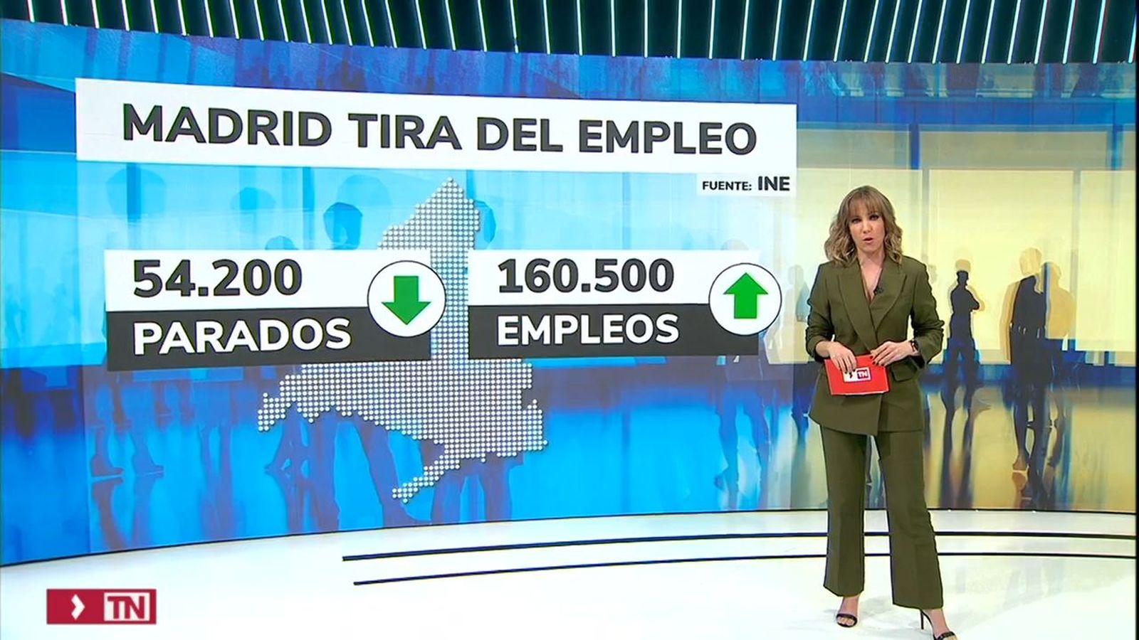 Datos del paro en Madrid