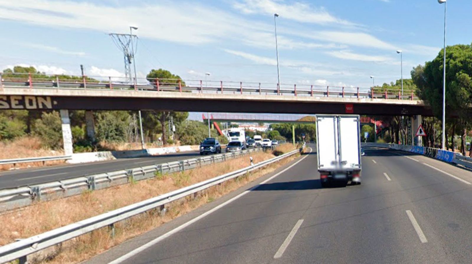 La Comunidad reparará el puente sobre la M-607 del enlace sur de Tres Cantos