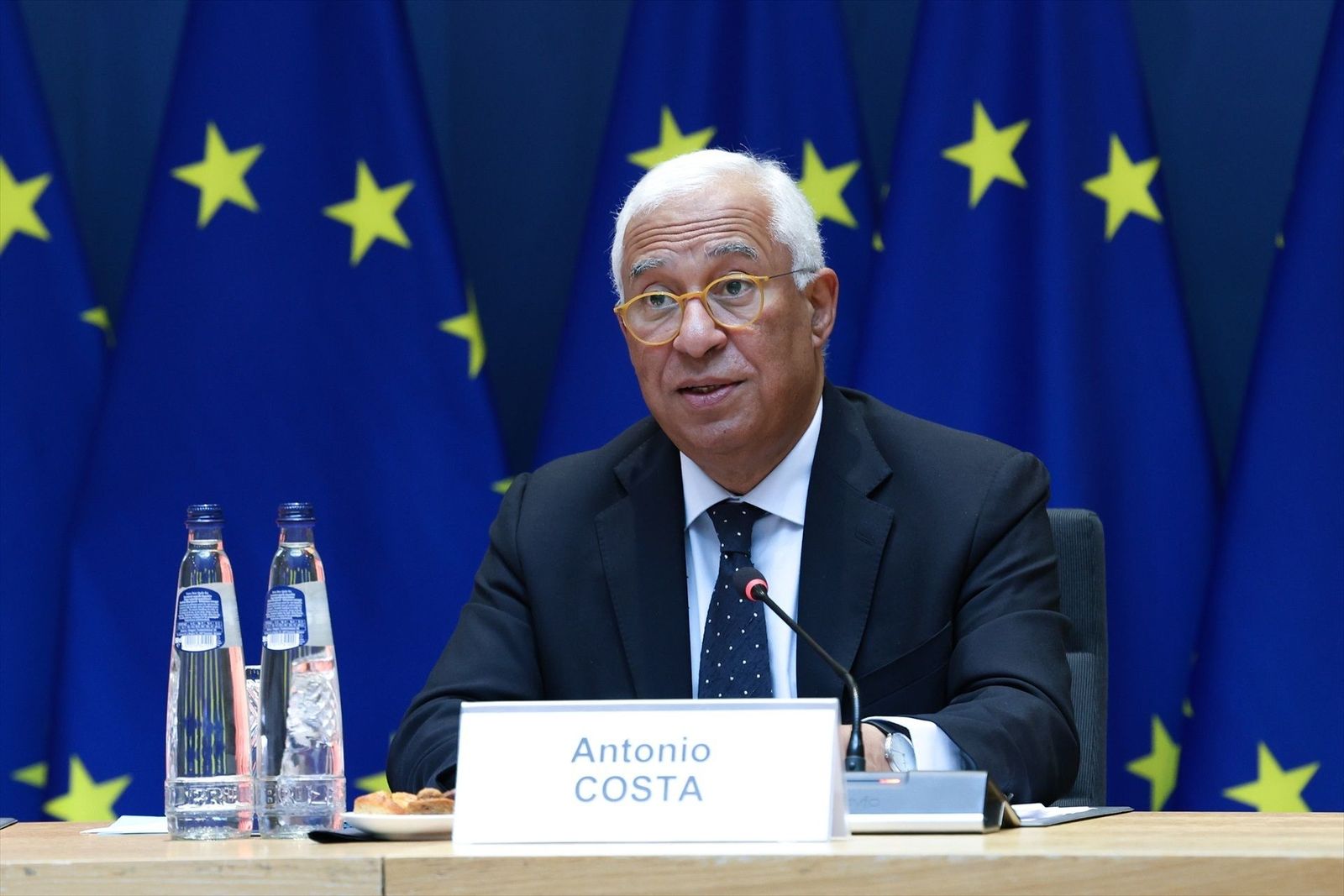 El presidente del Consejo Europeo, António Costa se desmarca de las palabras de Von der Leyen sobre el papel de Europa en el mundo