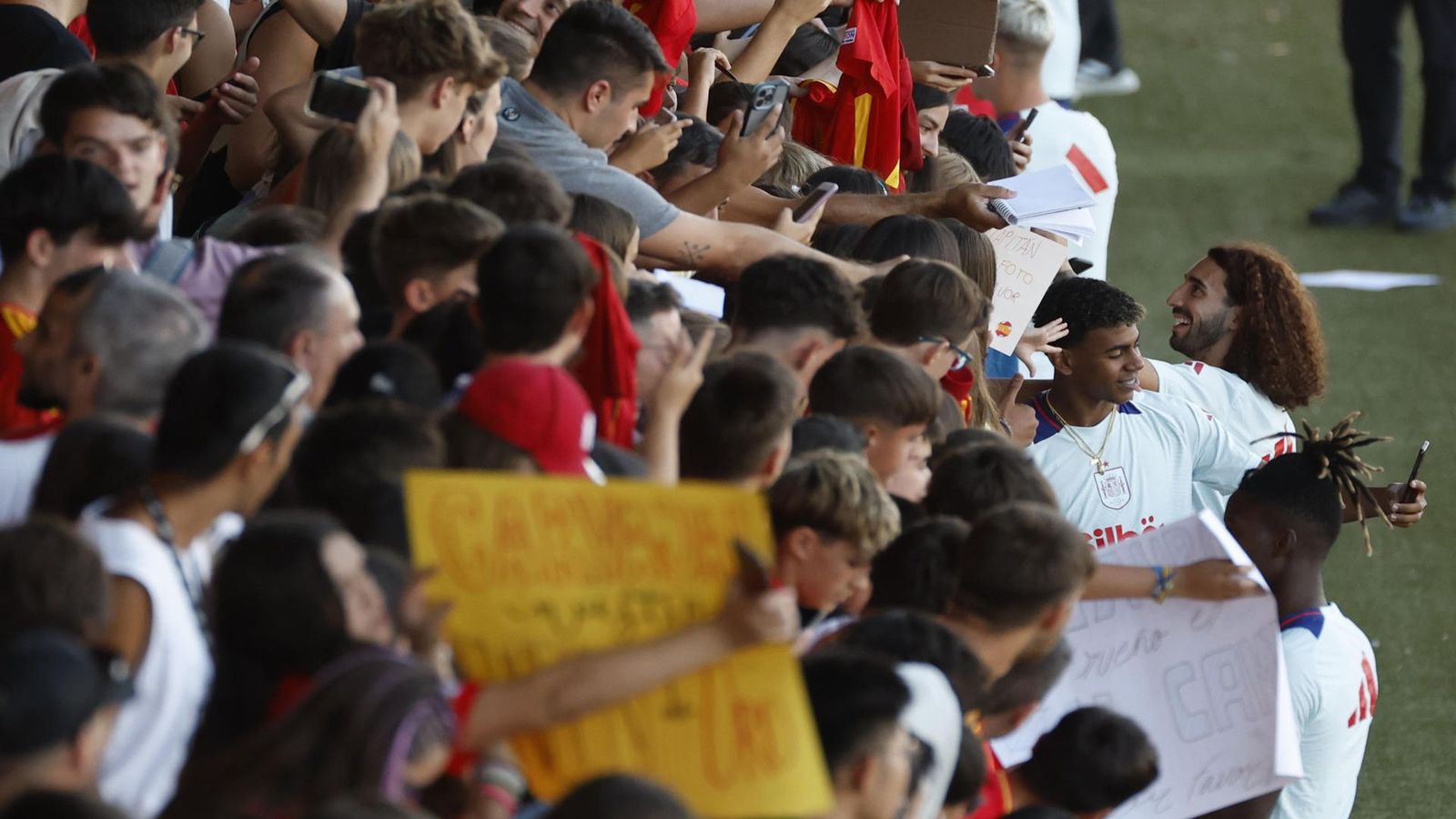 La Selección española regresa entre una gran expectación