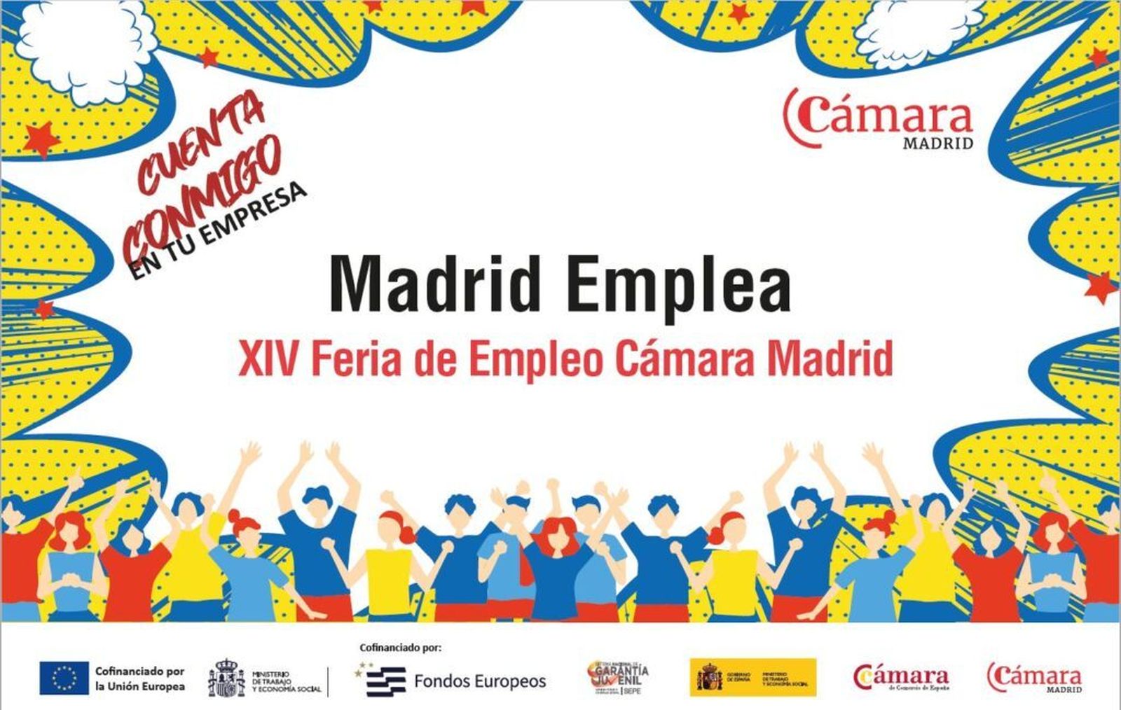 Feria de Empleo en la Cámara de Comercio de Madrid este 11 de abril