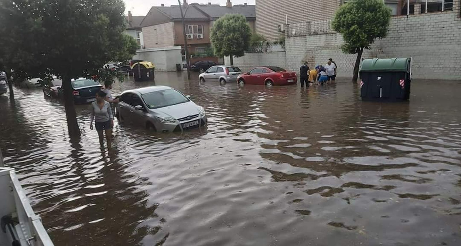 Inundación en Perales del Río