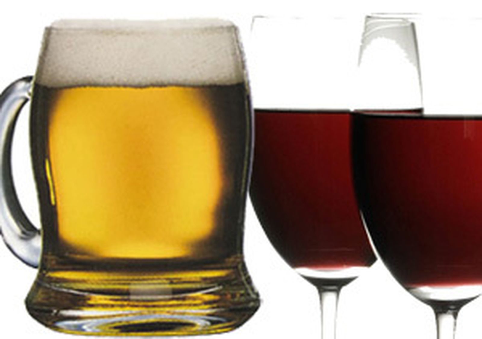 Vino y cerveza