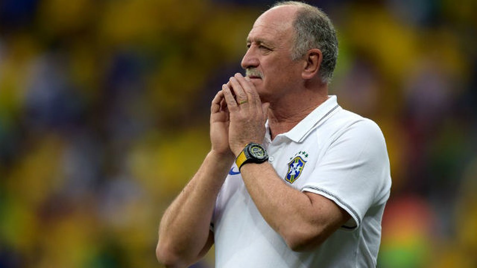 Luis Felipe Scolari, seleccionador de Brasil