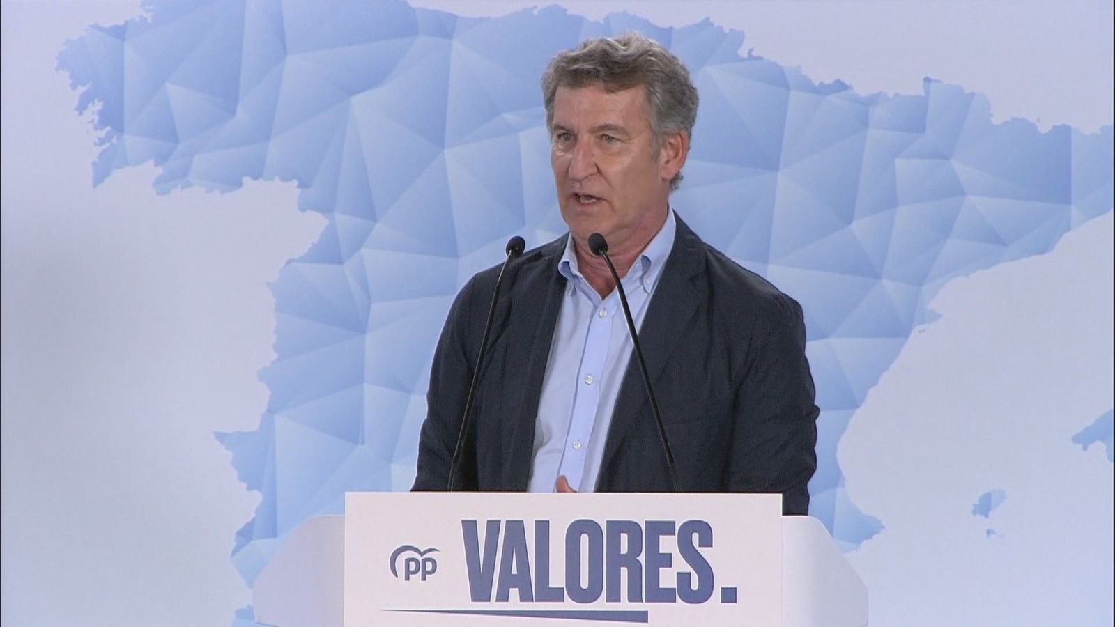 Feijóo pide a Sánchez que "finalice ya esta sinrazón" y que convoque a los españoles