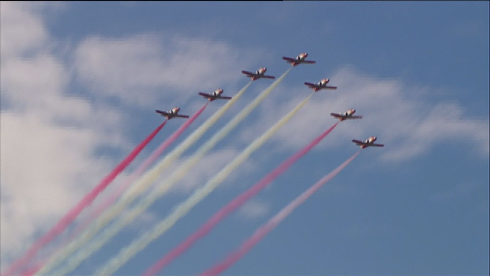 Suspendido el desfile aéreo del 12-O a causa del mal tiempo