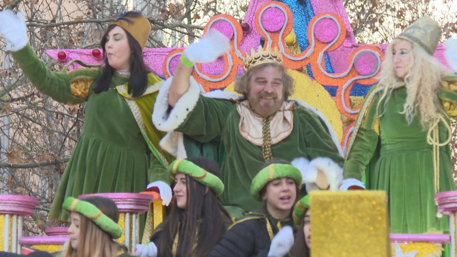 Los Reyes Magos recorren los barrios de Madrid