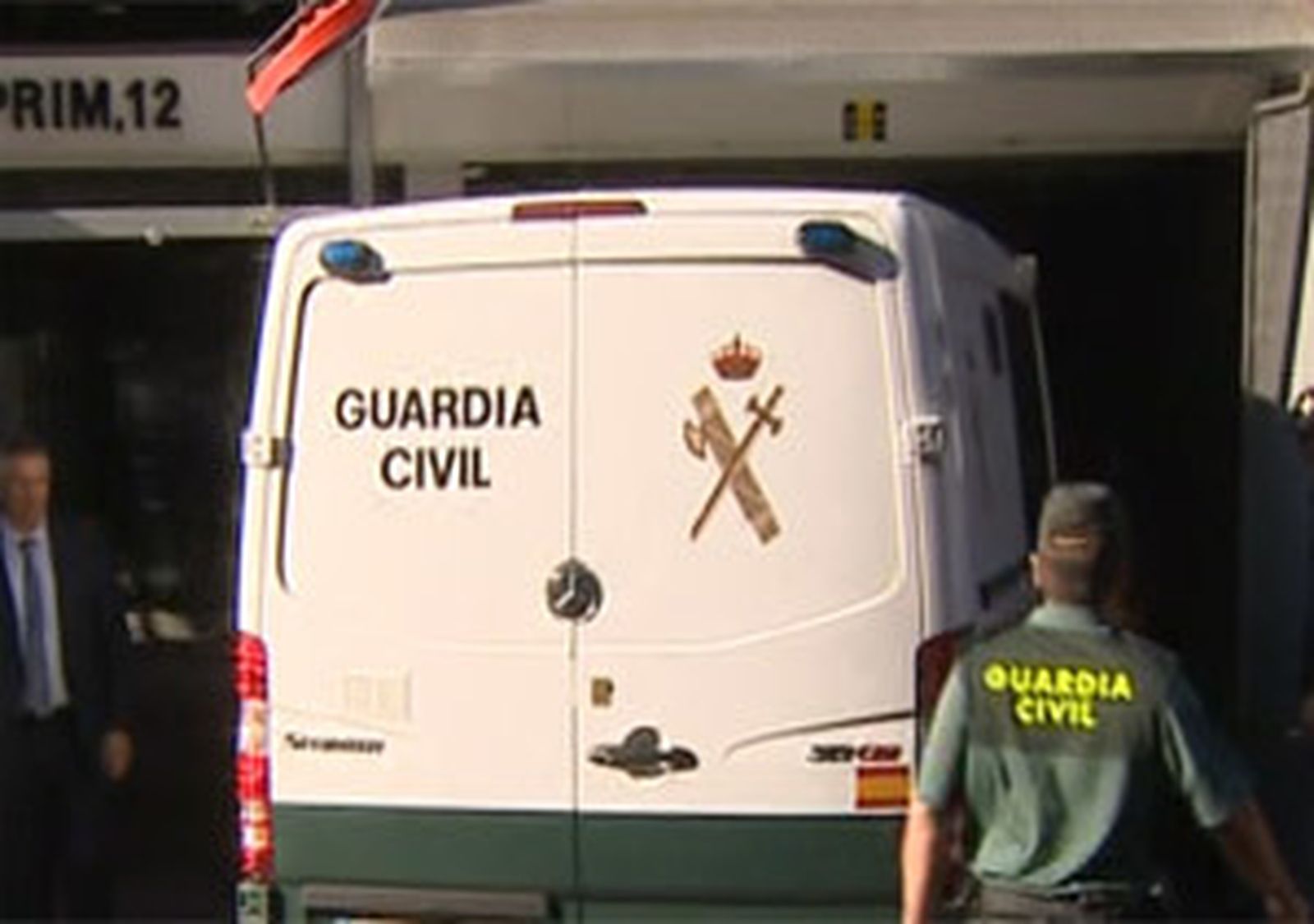 Furgón de la Guardia Civil