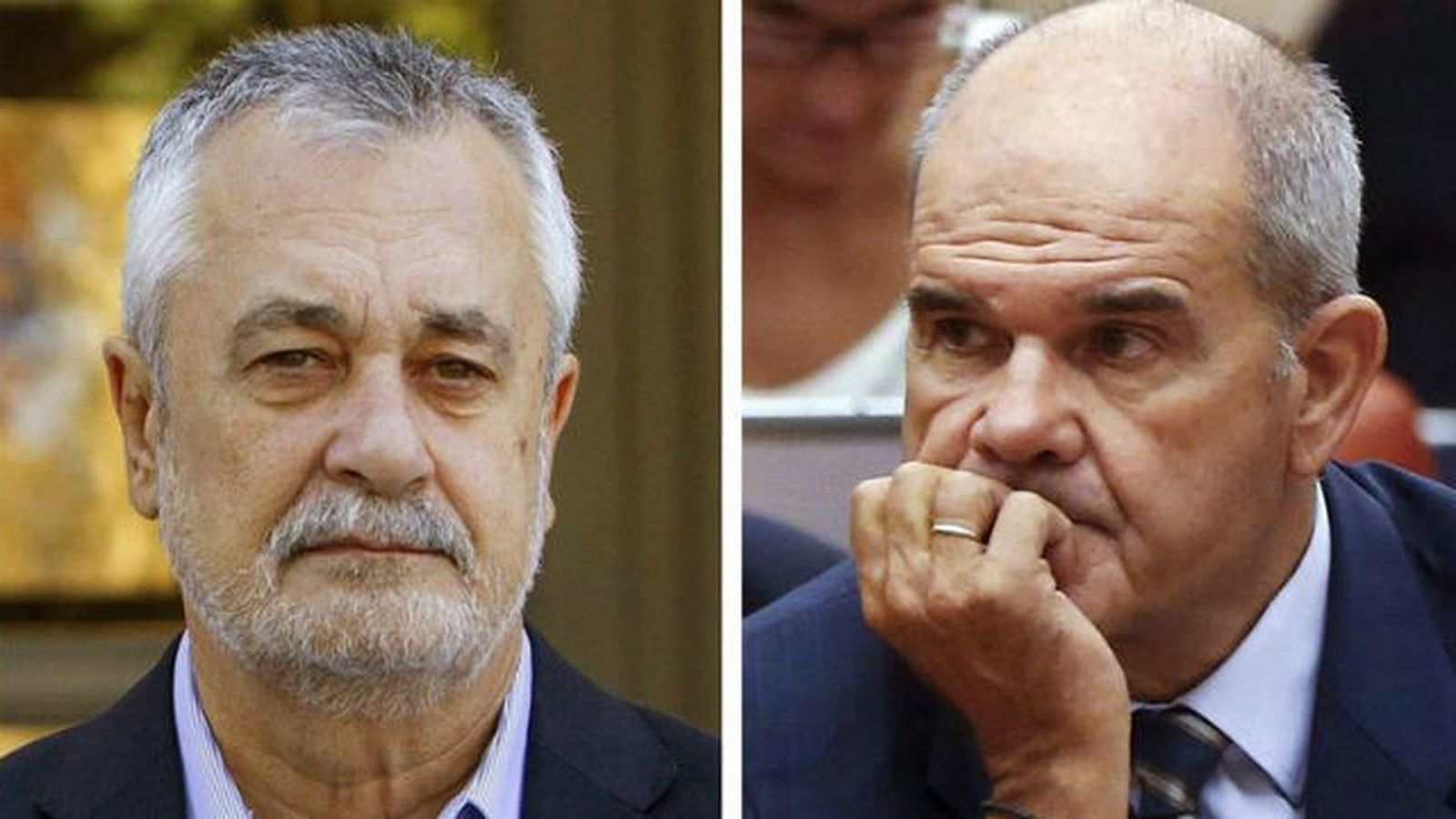 José Antonio Griñán y Manuel Chaves
