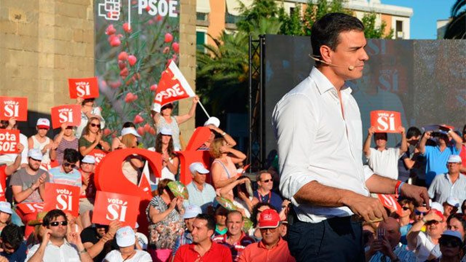 Sánchez dice que Iglesias deberá votar sí a un gobierno del PSOE tras el 26J