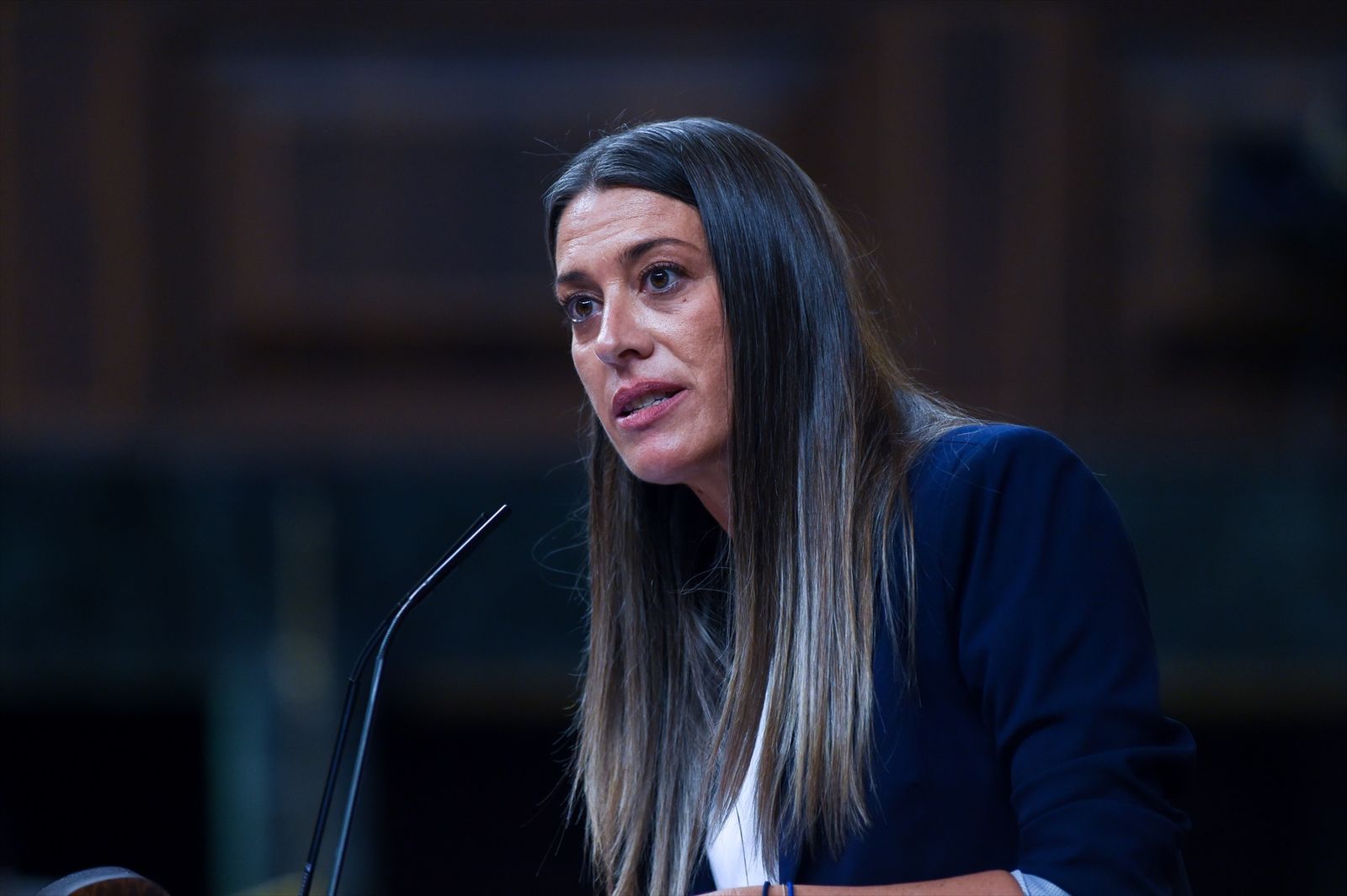 La portavoz de Junts en el Congreso, Miriam Nogueras