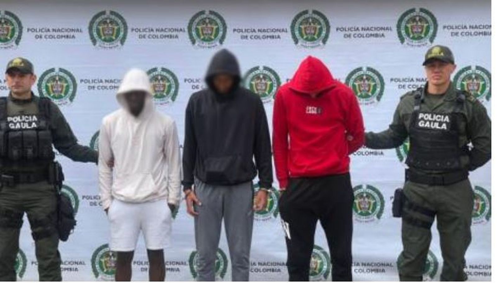 Los tres jugadores del Once Caldas detenidos