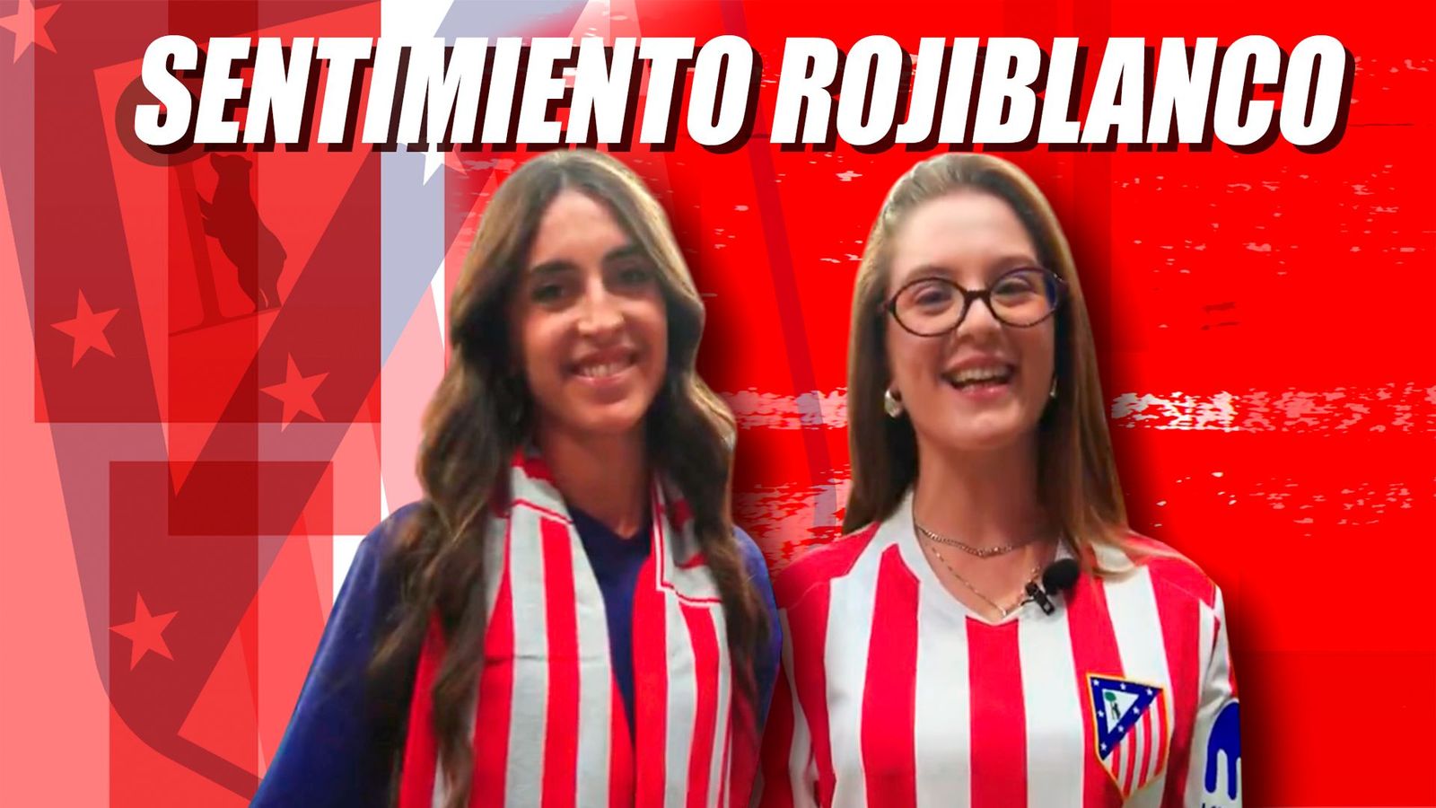 Dos aficionadas italianas cumplen su sueño de ver un partido del Atlético de Madrid