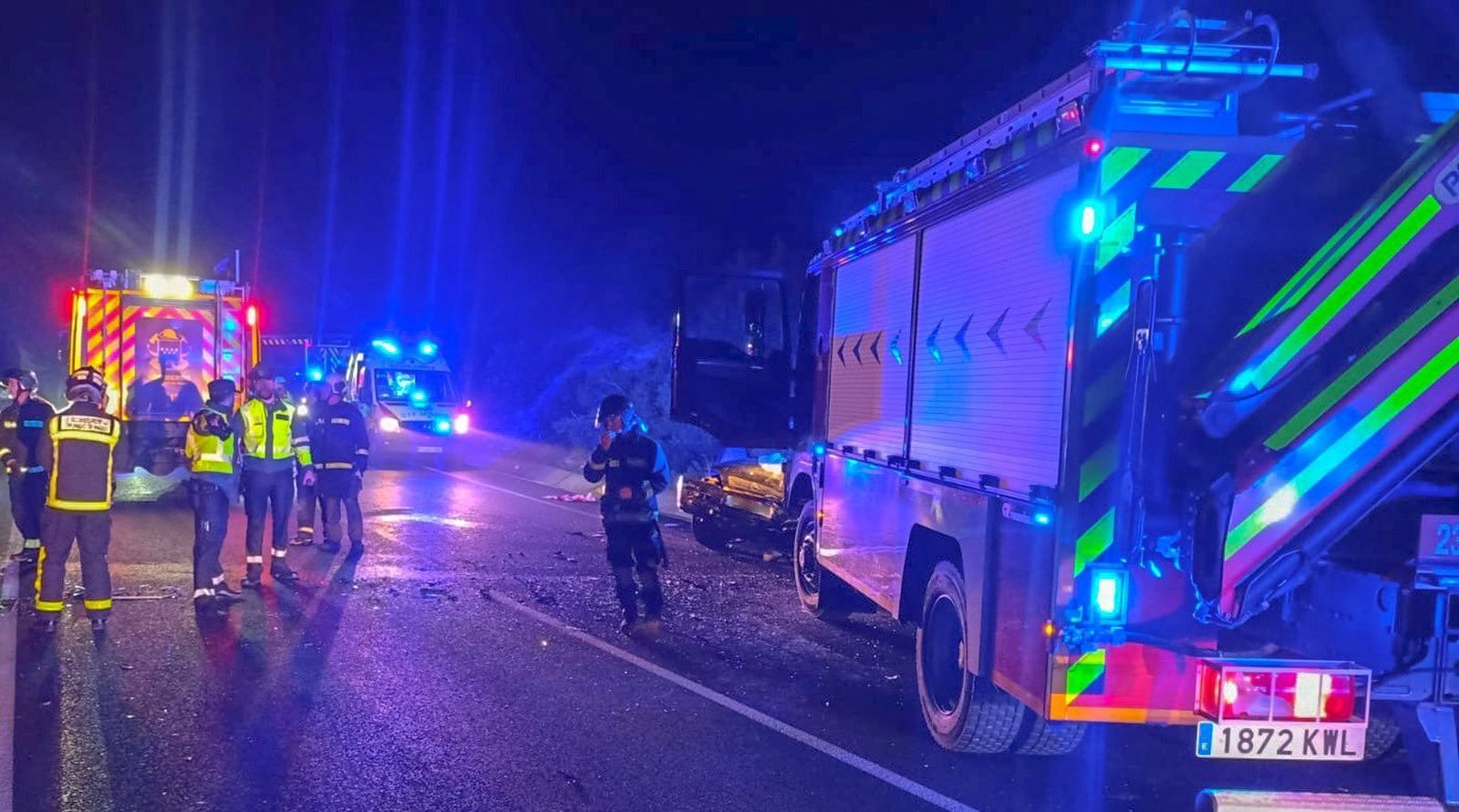 Accidente en Campo Real