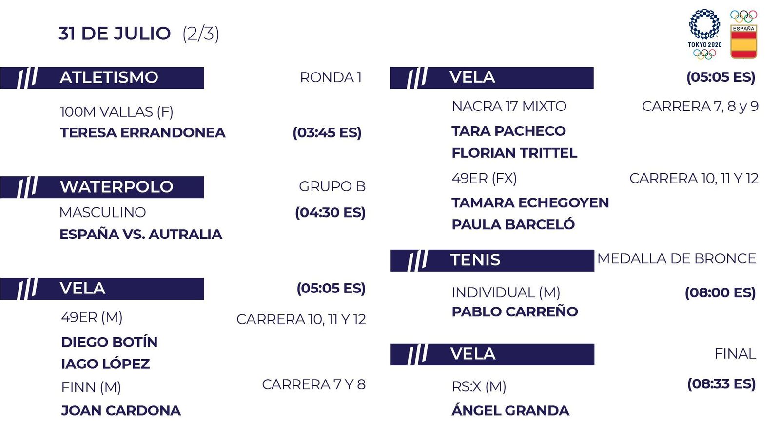 Calendario