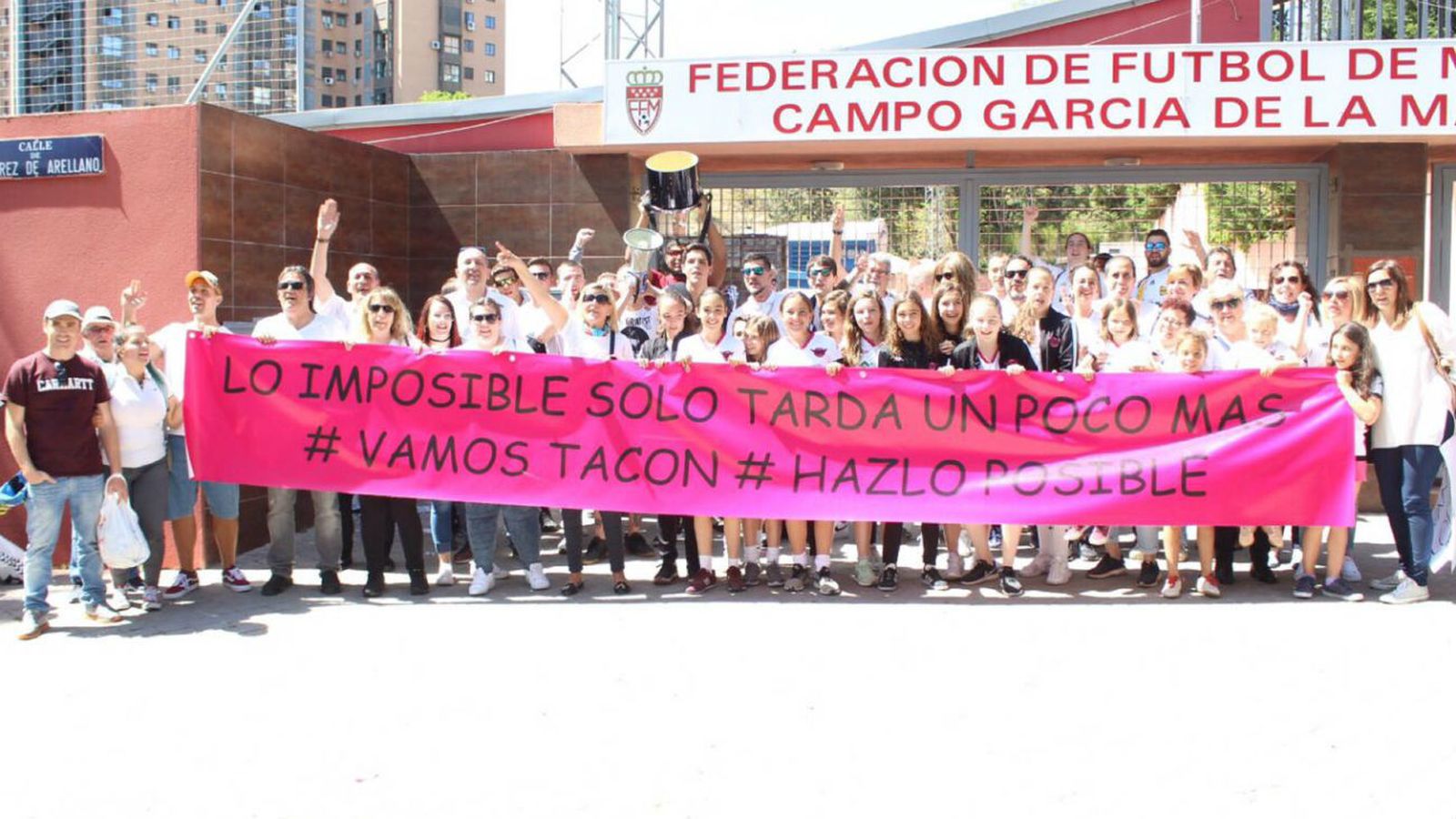 Afición del CD Tacón
