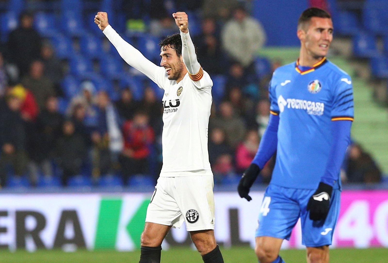 0-1 El Valencia se lleva los tres puntos ante el Getafe