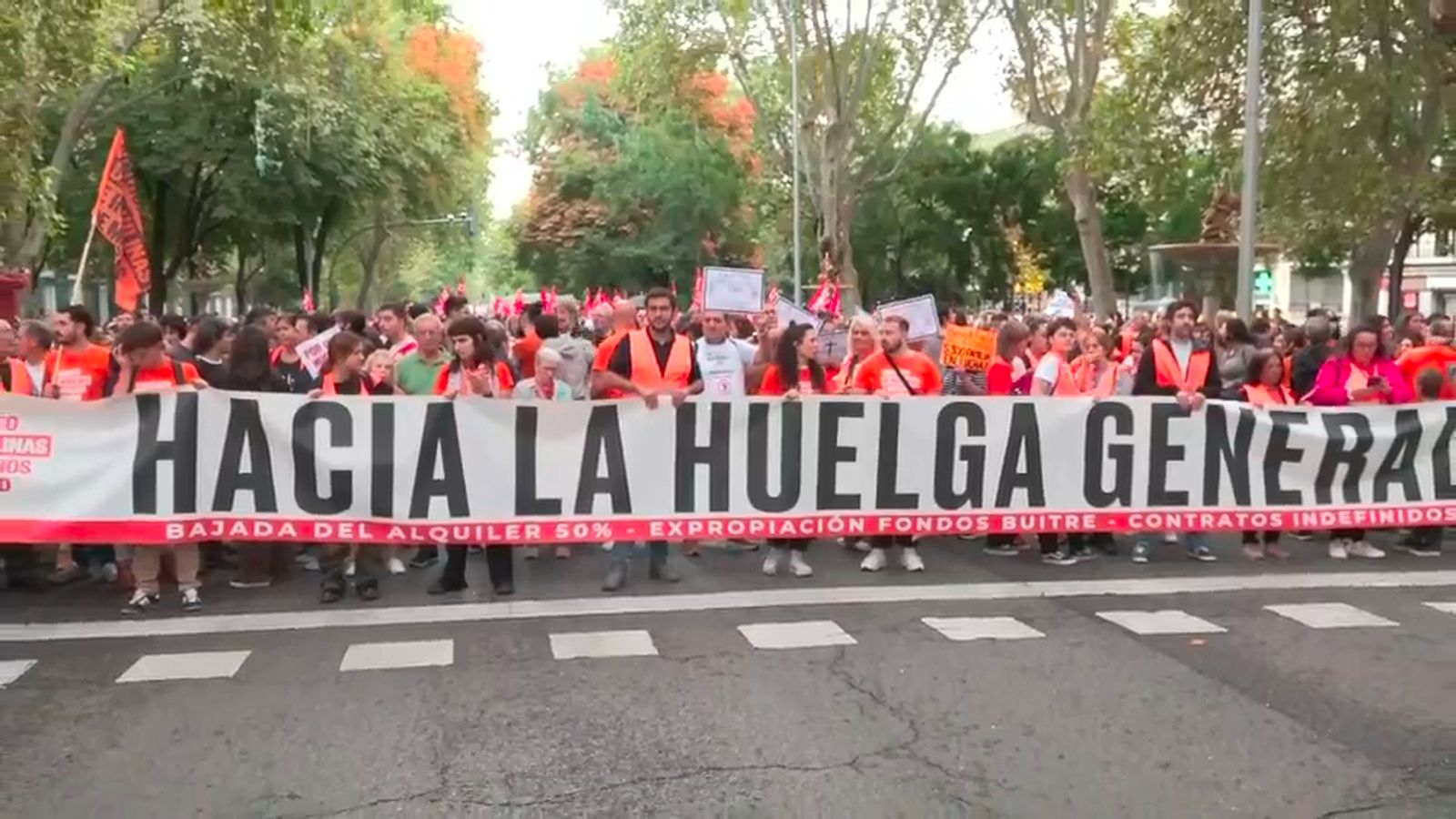 Marcha en Madrid por la vivienda