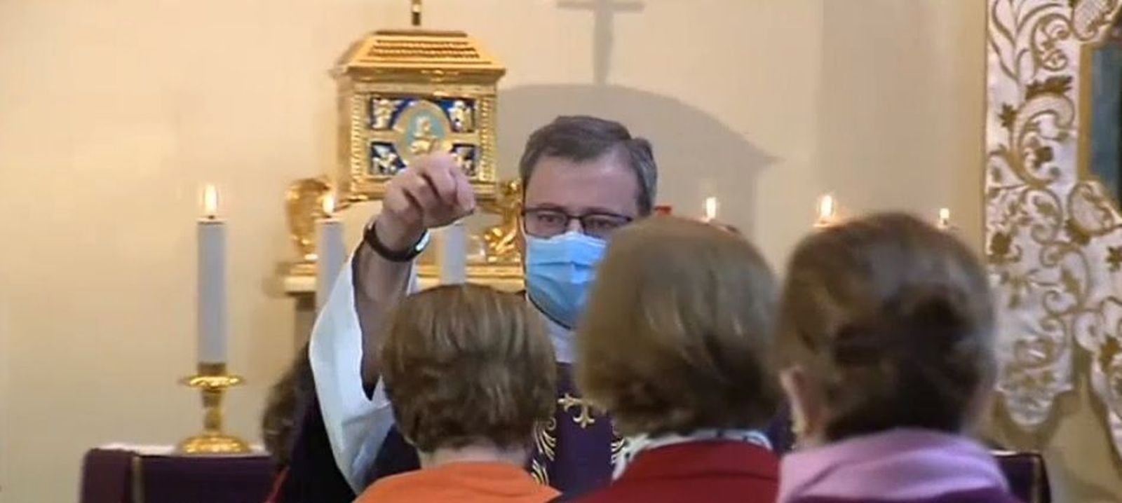 La liturgia del Miércoles de Ceniza también se adapta a la pandemia