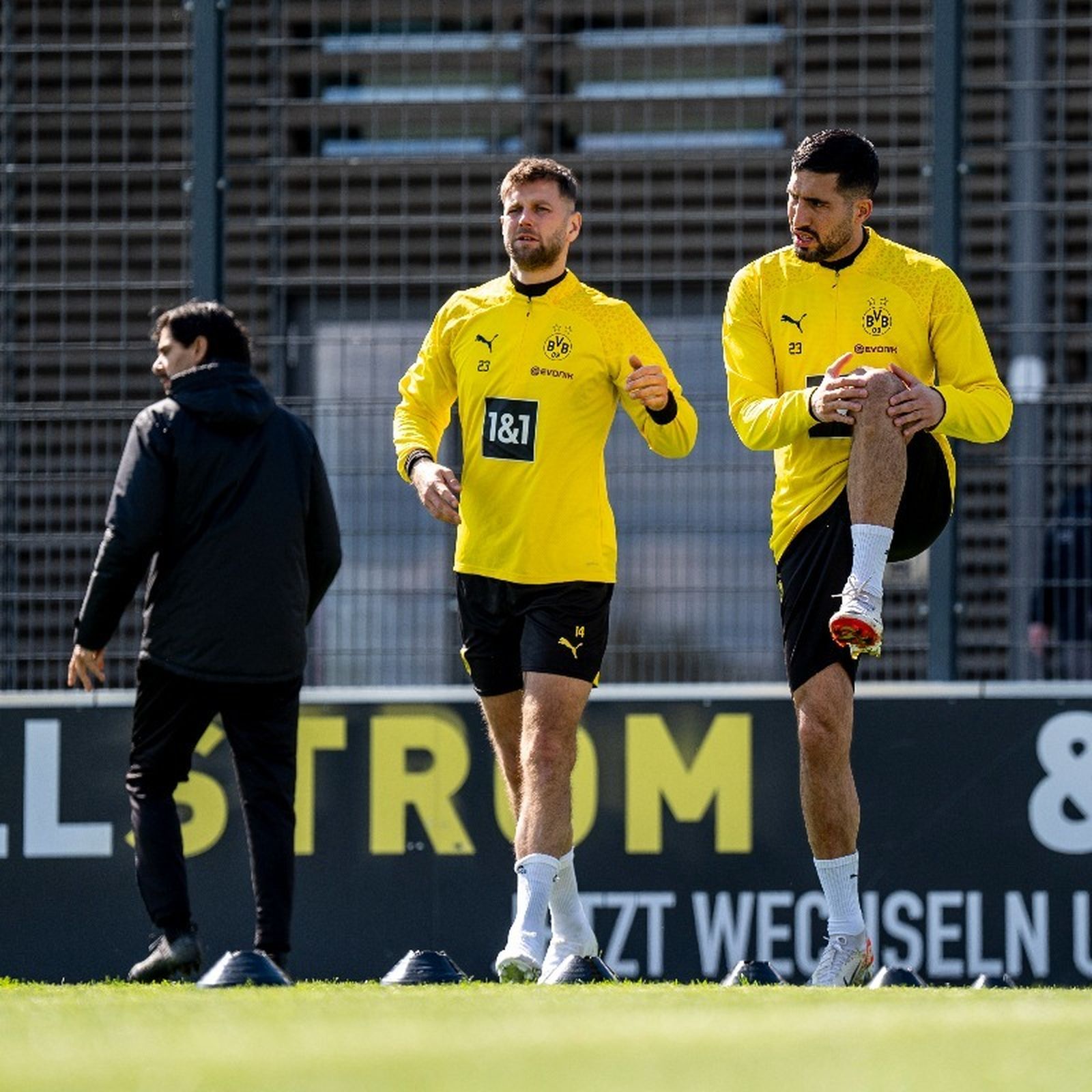 Niclas Füllkrug y Emre Can